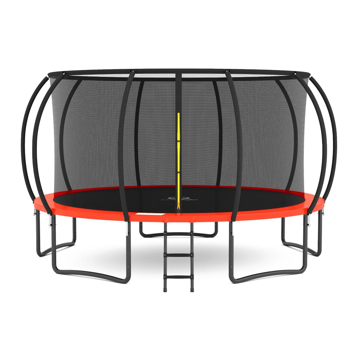 15FT Trampoline with Enclosure & Double Color Pad Cover