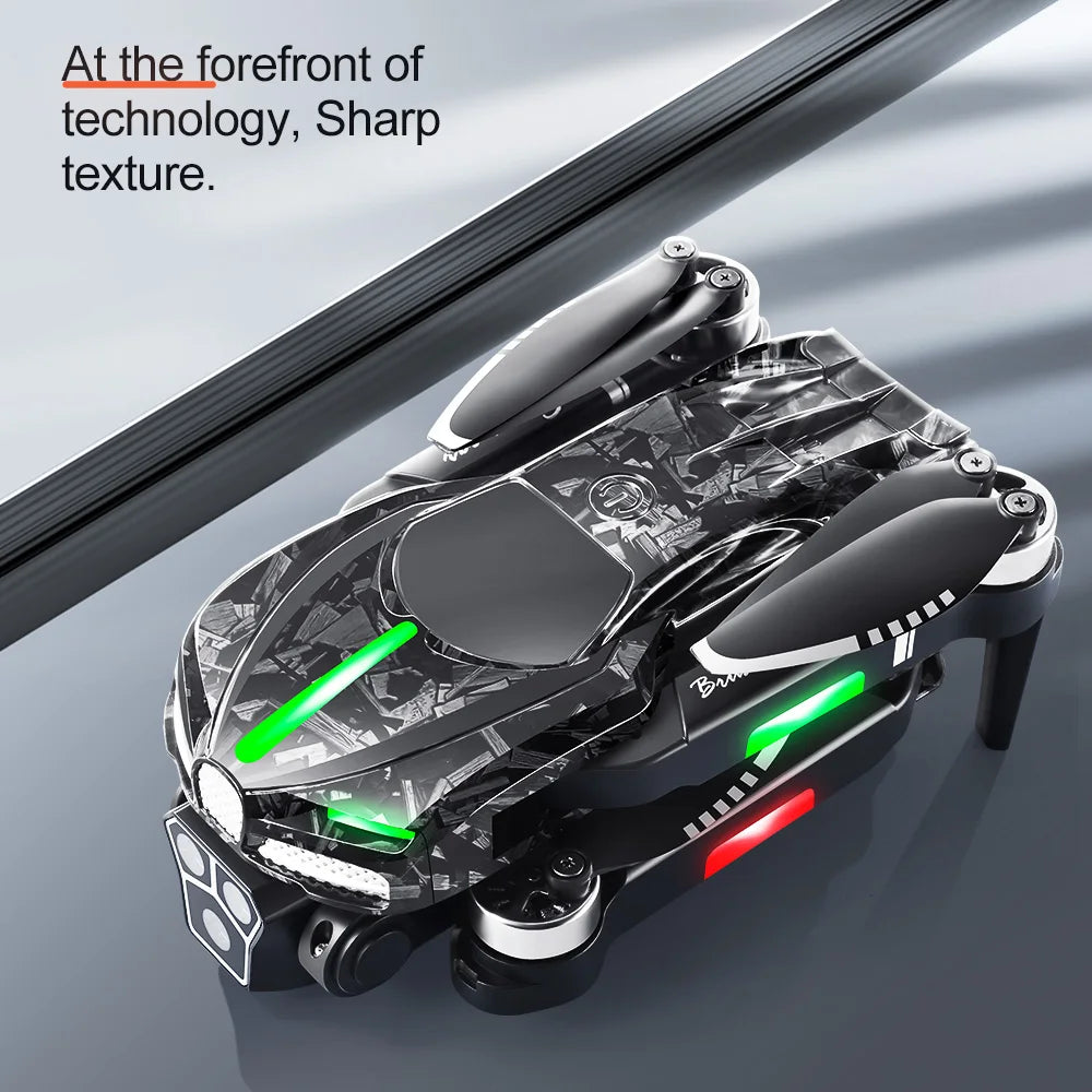 New 2024 V186 Brushless Drone Professional Three Camera HD Aerial 2.4G Photography Professional Obstacle Four-Axis Toy Gift