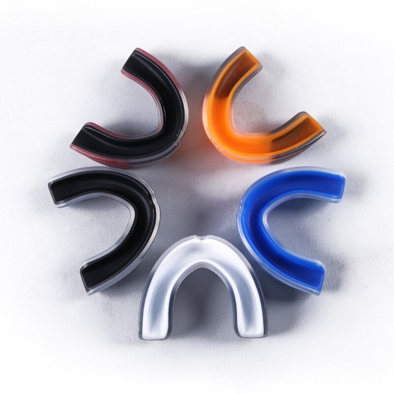 Sport Mouth Guard EVA Teeth Protector Adult Children Mouthguard Tooth Brace Protection Muay Thai Basketball Rugby Boxing Karate